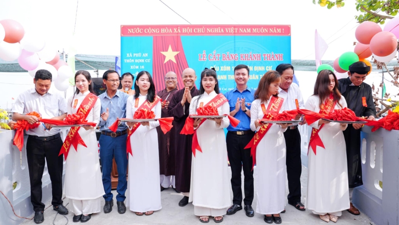 Lễ khánh thành và thông xe cầu dân sinh tại xóm 16 - thôn Định Cư - xã Phú An - huyện Phú Vang